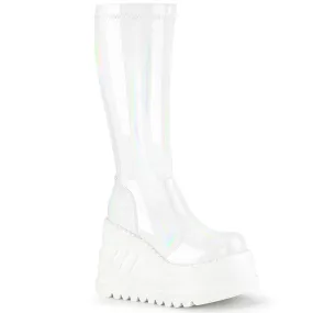 4 Inch Wedge Platform STOMP-200 White