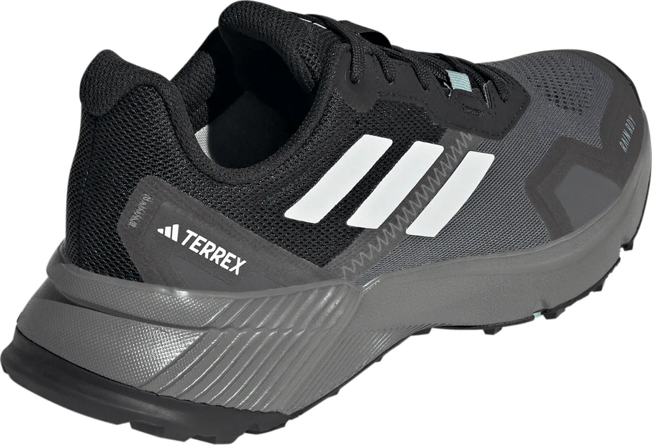 Adidas Women&#x27;s Terrex Soulstride RAIN.RDY Trail Running Shoes Core Black/Crystal White/Grey Four | Buy Adidas Women&#x27;s Terrex Soulstride RAIN.RDY Trail Running Shoes Core Black/Crystal White/Grey Four here | Outnorth