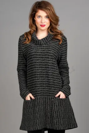 Cowl Neck Long Sleeve Tunic