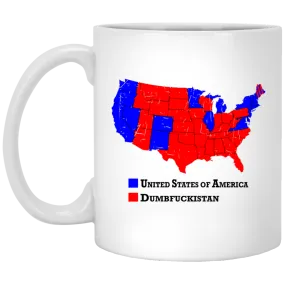 Dumbfuckistan, United States of America  Mugs